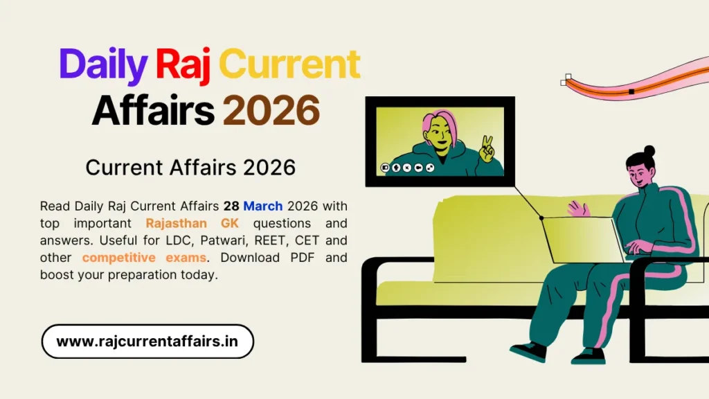 Daily Current Affairs 28 March 2026 GK Update